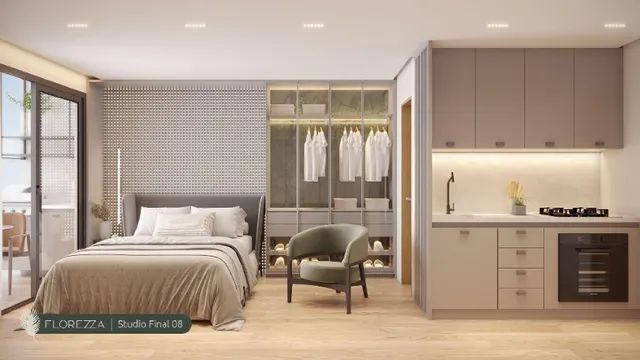 Flat em Intermares com 1 quarto com 29,08m2 e bem perto da praia. - Foto 3
