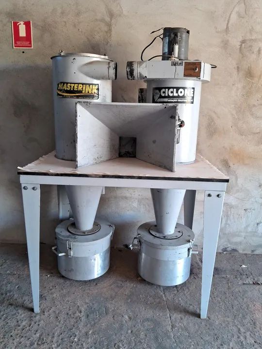 ESTAÇÃO COLETORA DE PÓ( toner)CICLONE COMPACT.