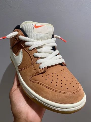 Tênis Nike Dunk Low ISO Pro Dark Russet