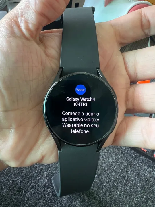 Galaxy watch 4 Usado + pulseira de couro original