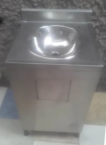 Lavatório Inox Com Gabinete