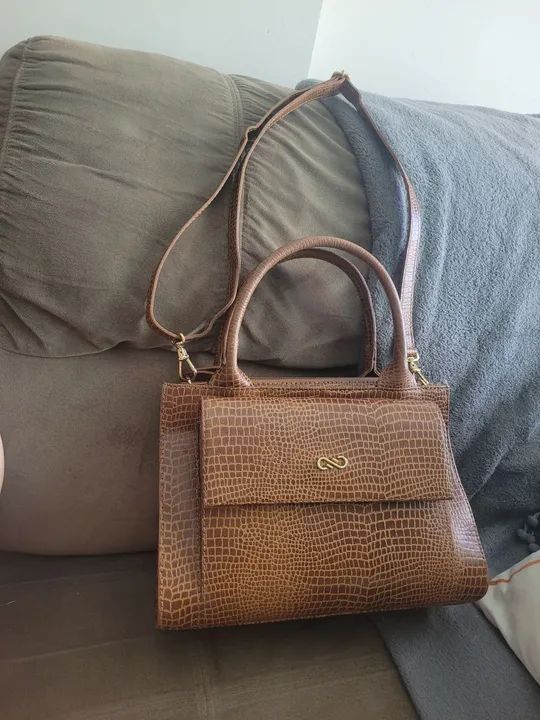 Bolsa feminina Couro&Cia - Foto 2