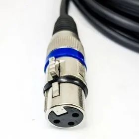 Cabo Balanceado DMX 10M P/ microfone/ iluminação DMX - Foto 4