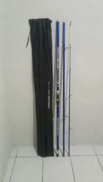Vara de pesca Verano 4,20m nova