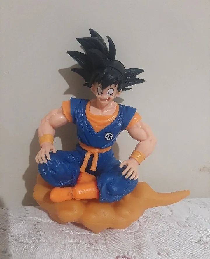 Lote bonecos dragon ball goku e vegeta - Foto 3
