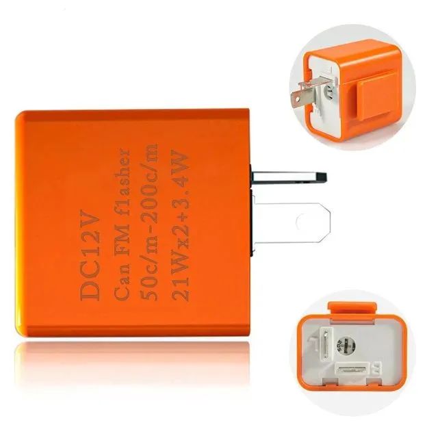 Motocicleta LED Relé Freqüência Ajustável, Acessórios Moto, 2Pin  TITAN, FAN, BROS<br> - Foto 2