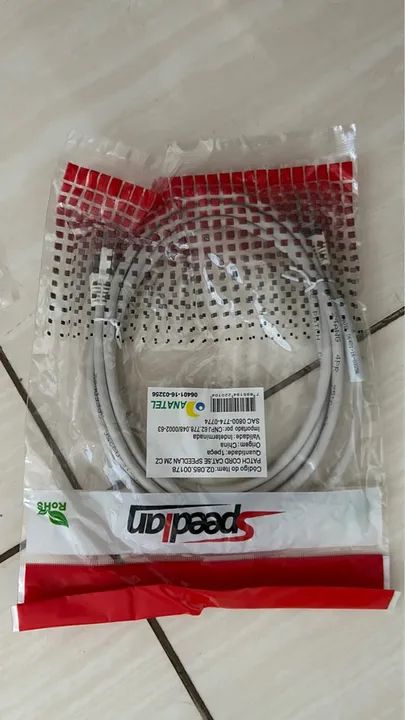 Cabo de Rede RJ45 - 20m - Novo! - Foto 4