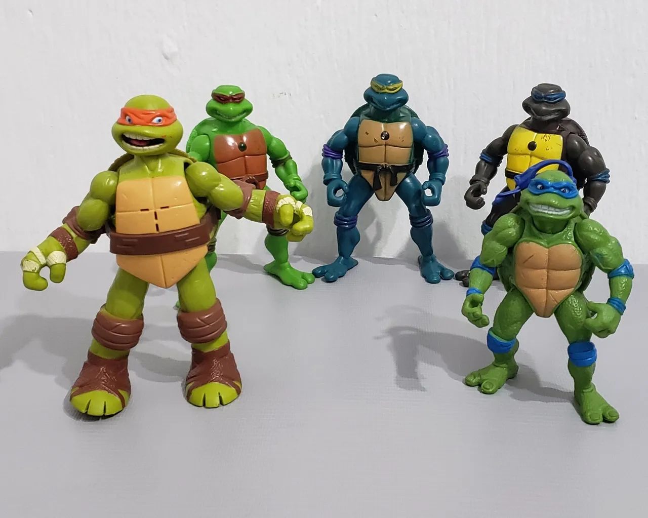 Boneco tartaruga ninja 5 bonecos ler descrição 