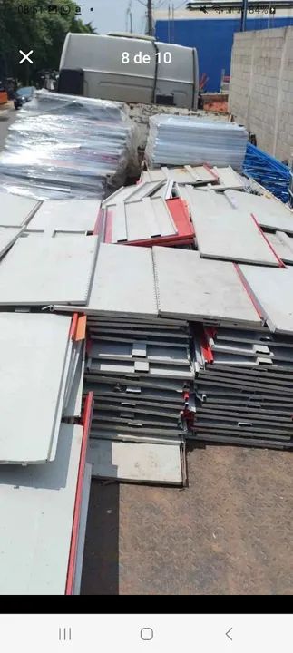 Gôndolas de metal para loja - Foto 5