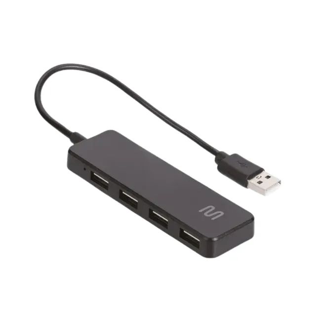 Adaptador Hub Usb 2.0 Com 4 Portas AC443 - Multilaser  cod: 4397 - Foto 2