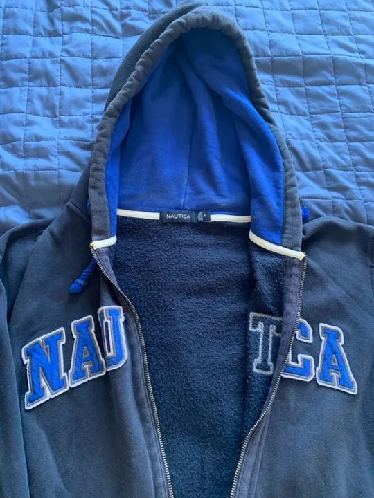 Moletom da marca Náutica tamanho  - Foto 2