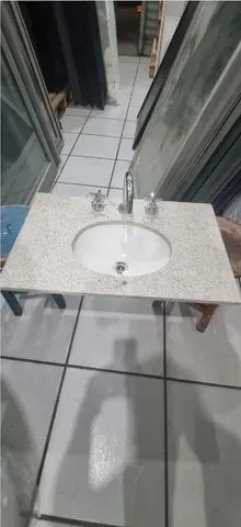 Pia banheiro pedra itaunas - Foto 3