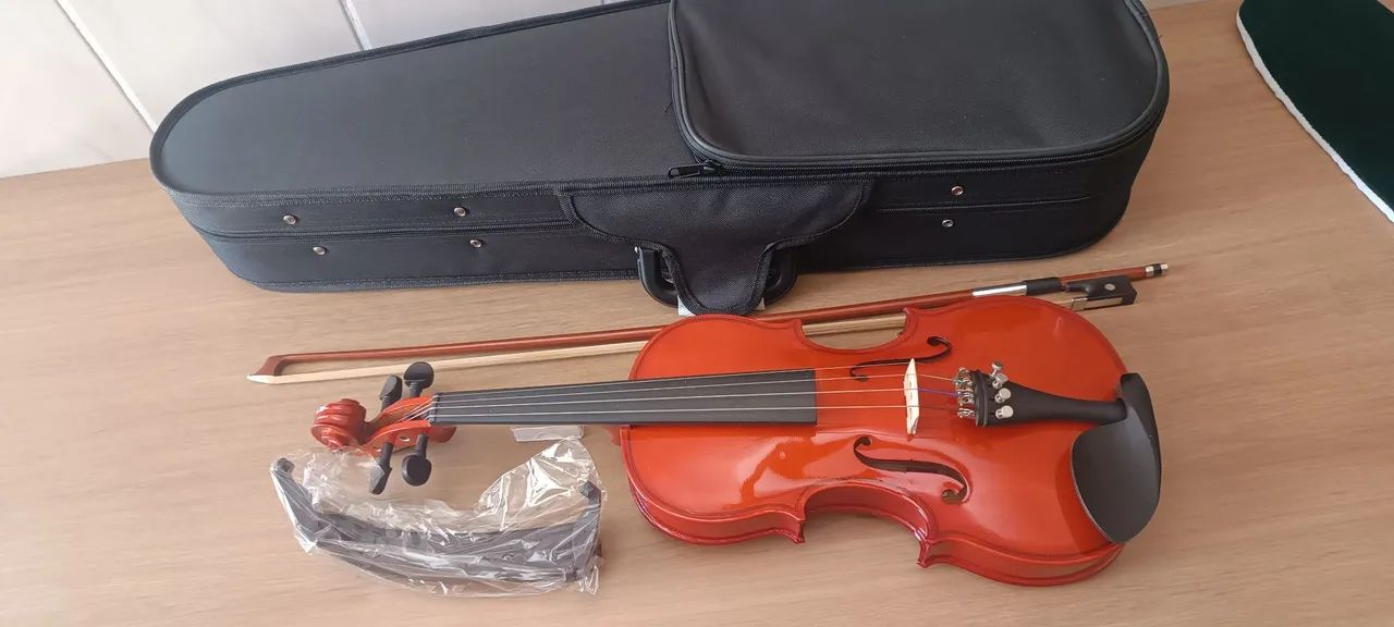 Violino Michael 3/4 completo maciço 
