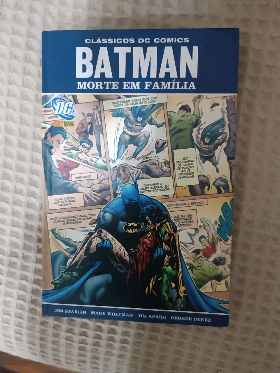 HQ Batman Morte em Família Capa dura