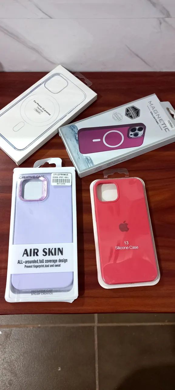  Acessorios para iPhone, Capas, carregador, película, fone, 