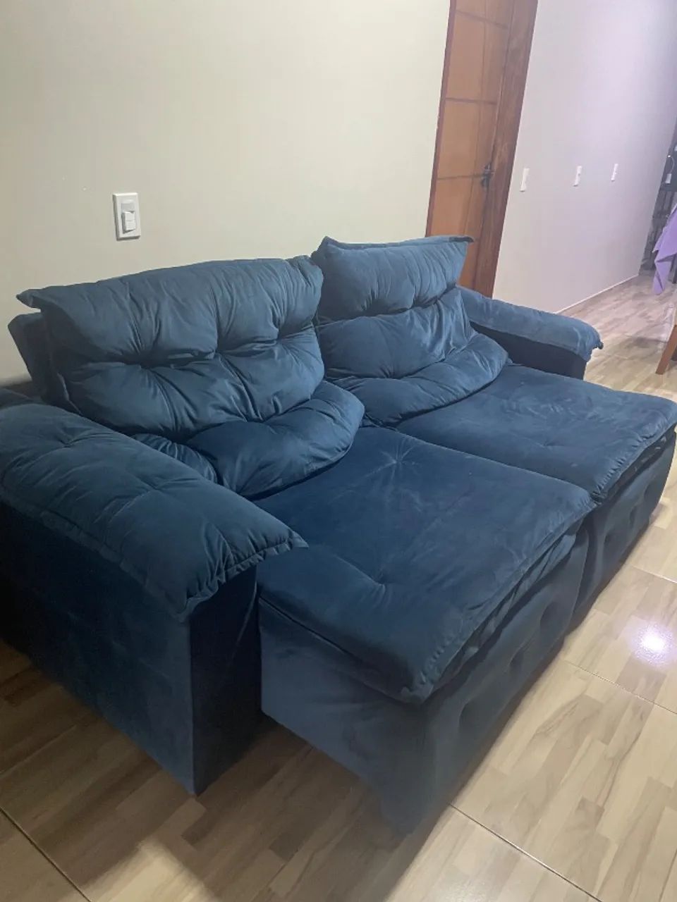 Sofá retrátil e reclinável  - Foto 4