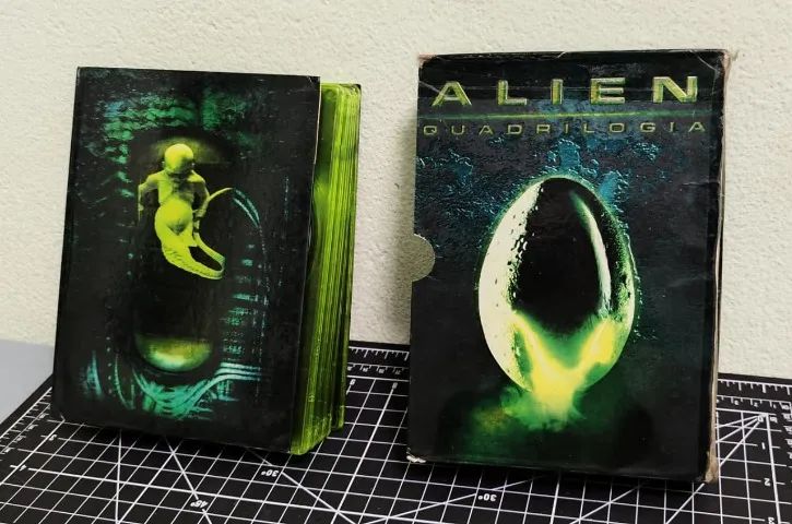 Box DVD's Alien Quadrilogia64313037532289121