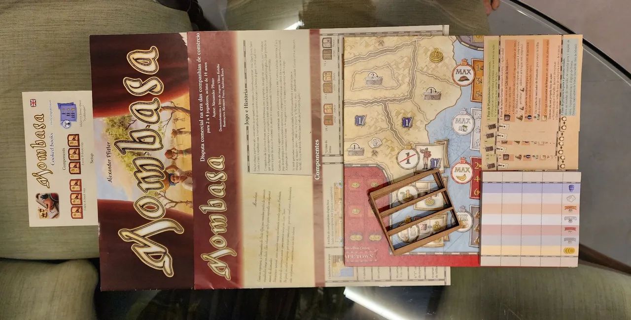 Jogo Mombasa com mini expansões  - Foto 3