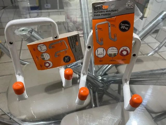 Suporte De Parede NOVO Multiuso Escada Aguenta 30kg - Foto 3