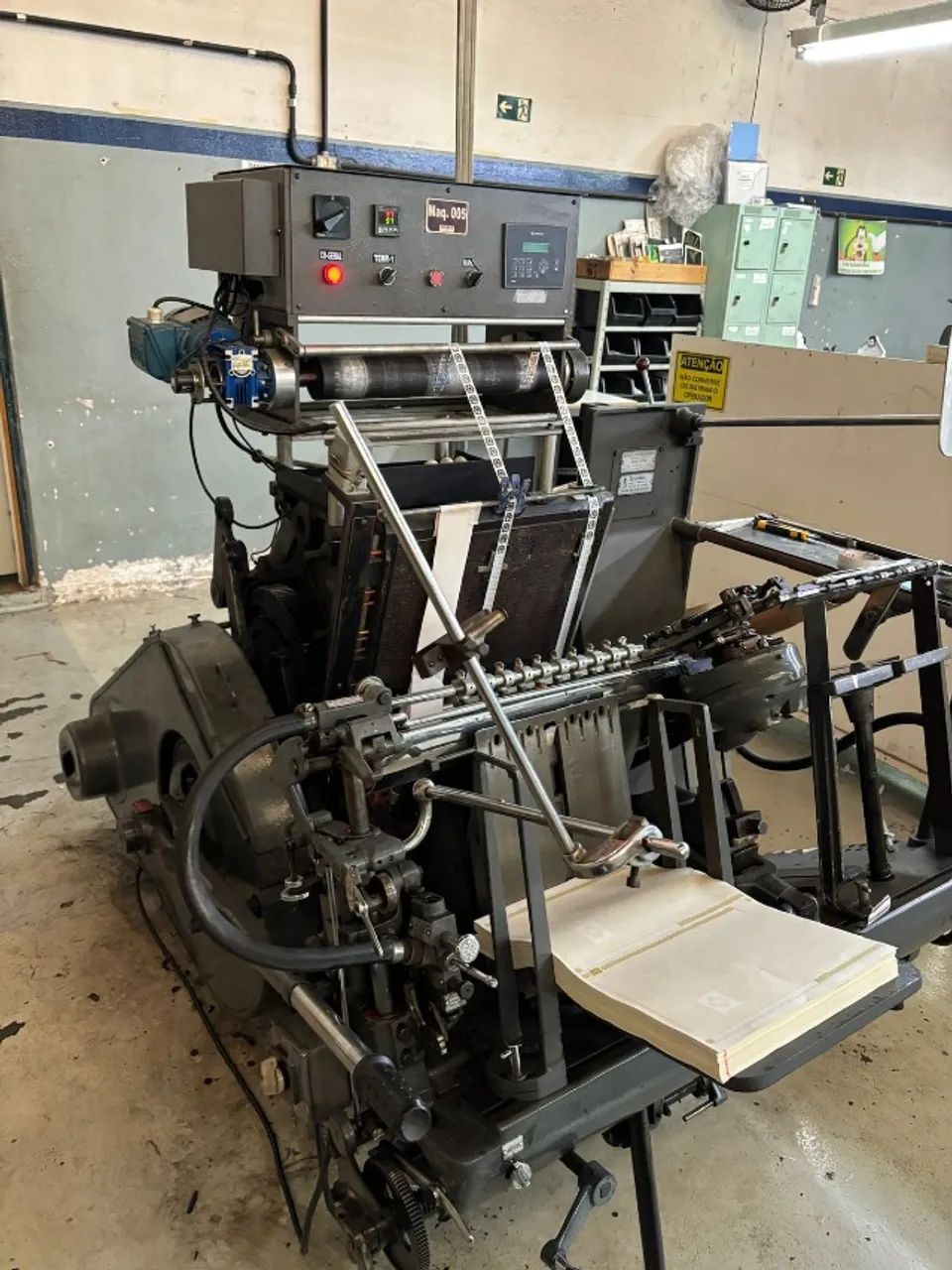 Cód. 40 Corte e Vinco Heidelberg de Leque GT 4, Com Hot Stamping - Foto 4