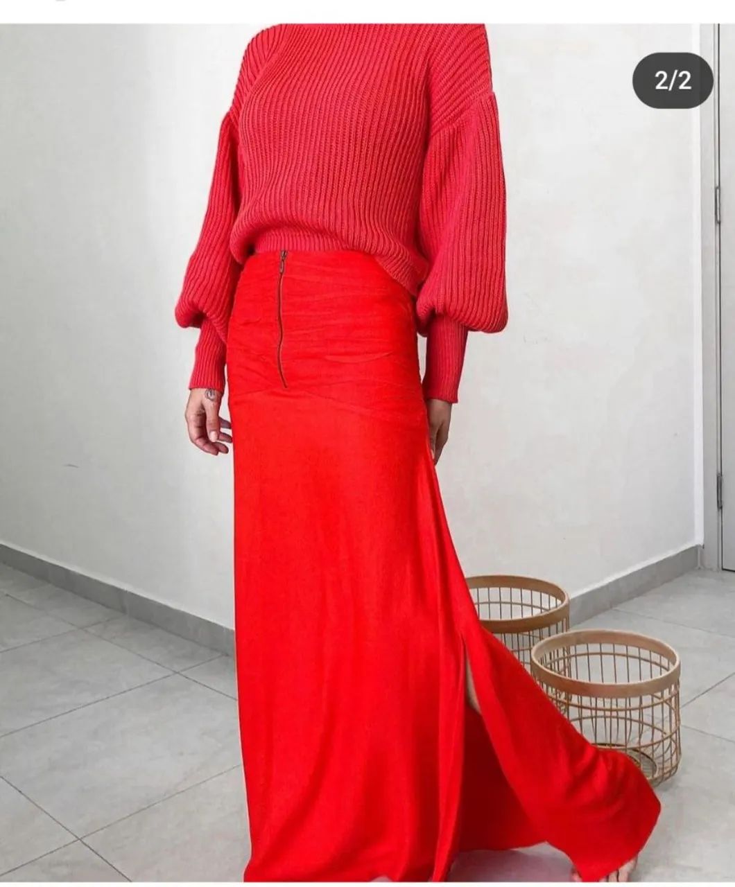 saia nova york coral lado basic, 34 veste 38 - Foto 5