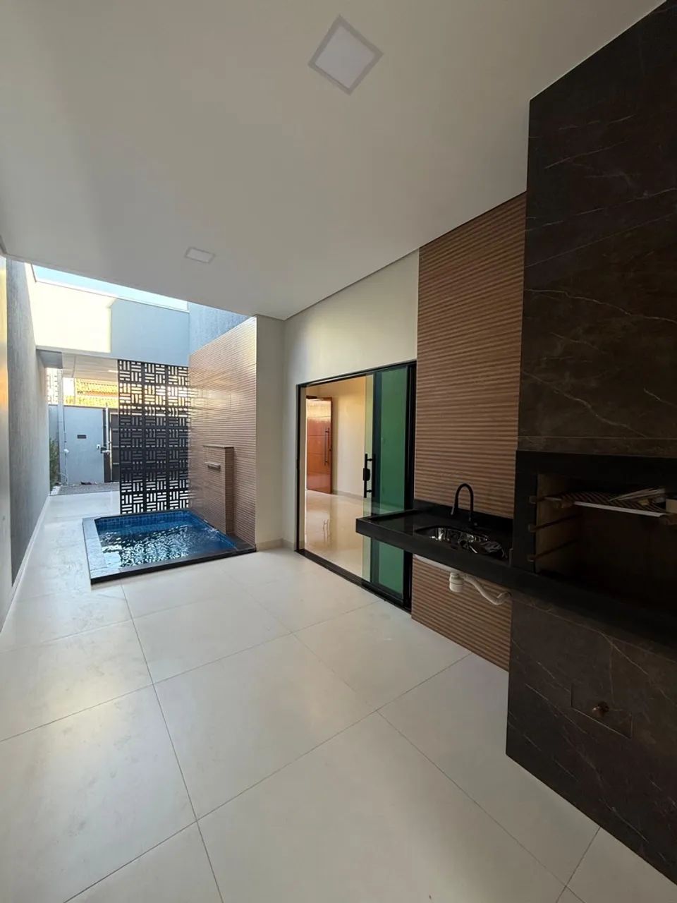 Casa nova 304 norte 3/4 com piscina  - Foto 2