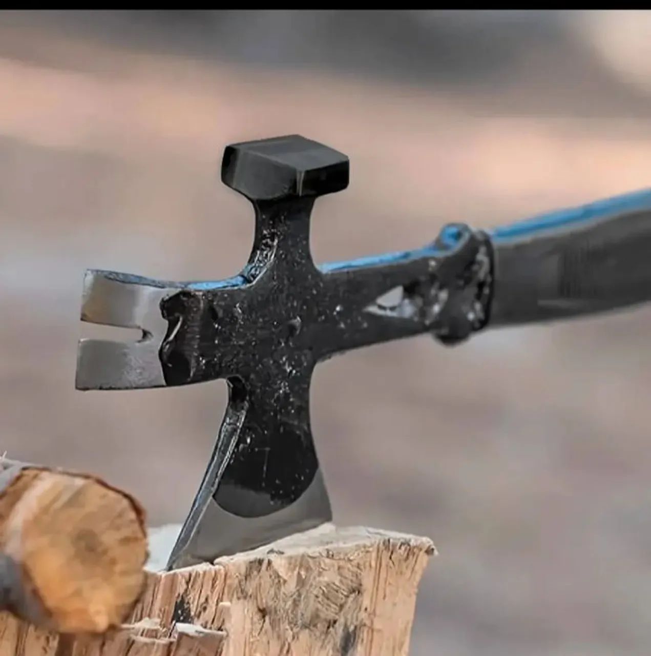 Machado ? 3 em 1 - cutelo 3 em 1 - machadinho multifuncional 