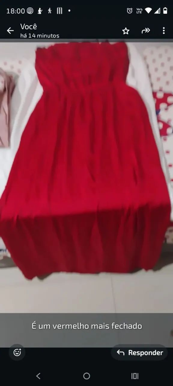 Vestido vermelho