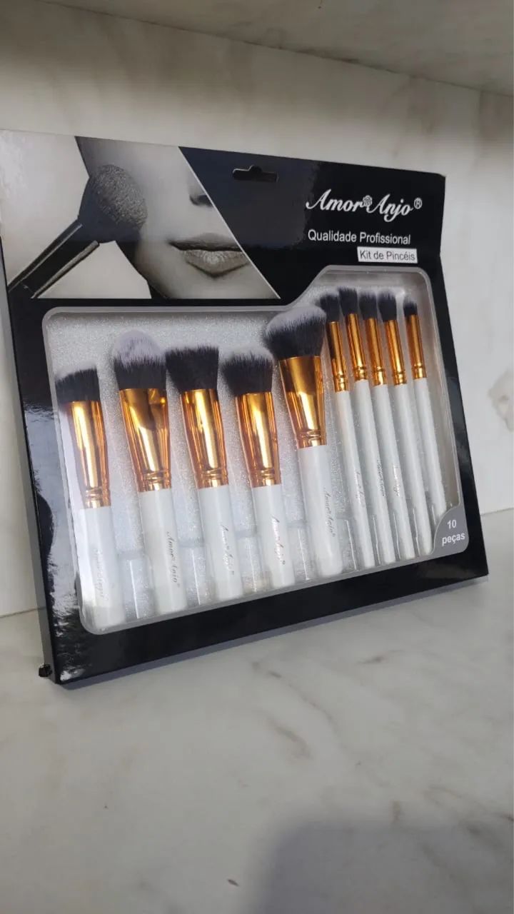 kit pincel Amor Anjo com 10 unidades Profissional - Foto 3