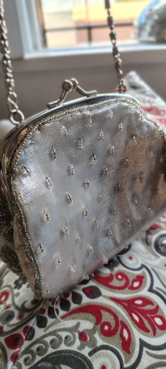 Bolsa prata Vintage 