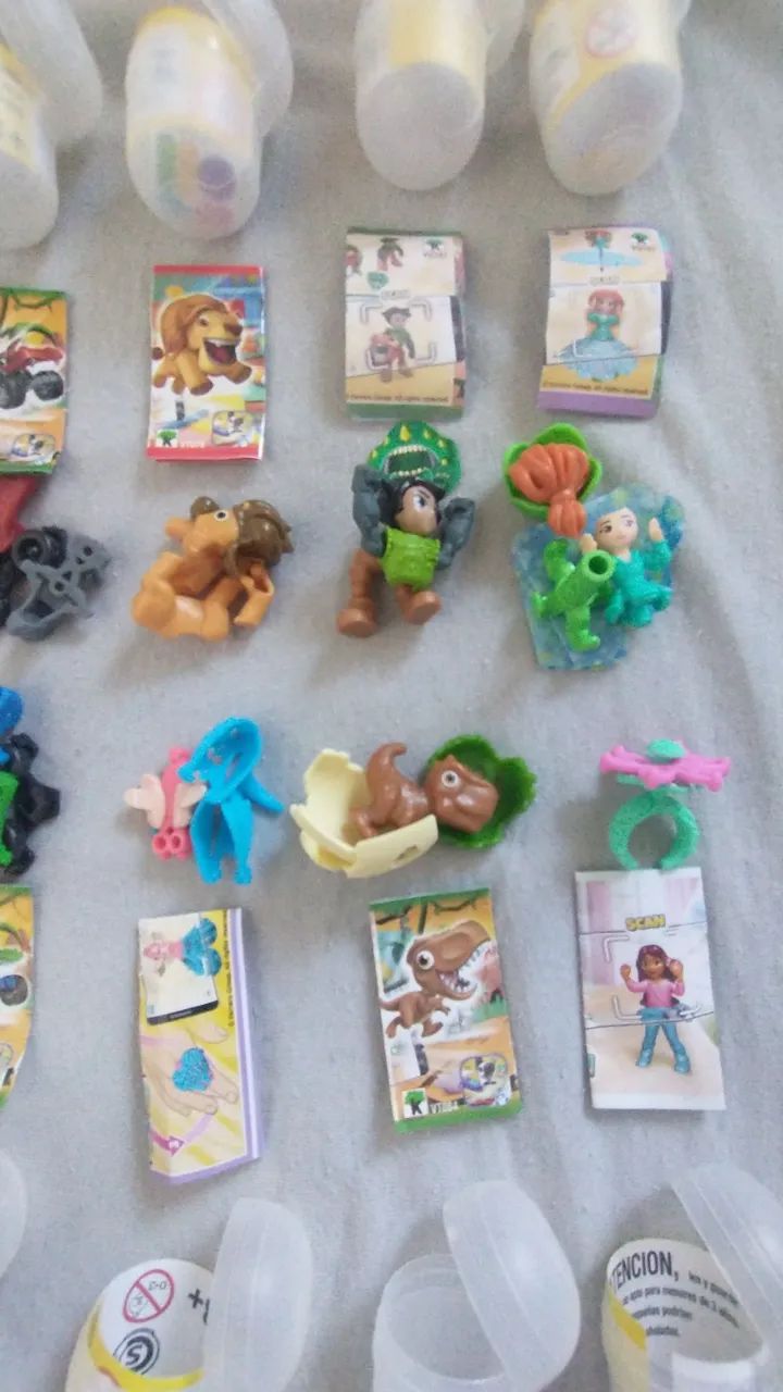 Miniaturas kinder pacote completo64728349511170121