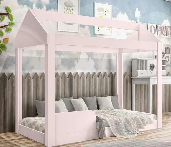 Cama Montessoriana Infantil Crystal 100% MDF - Direto da Fábrica 