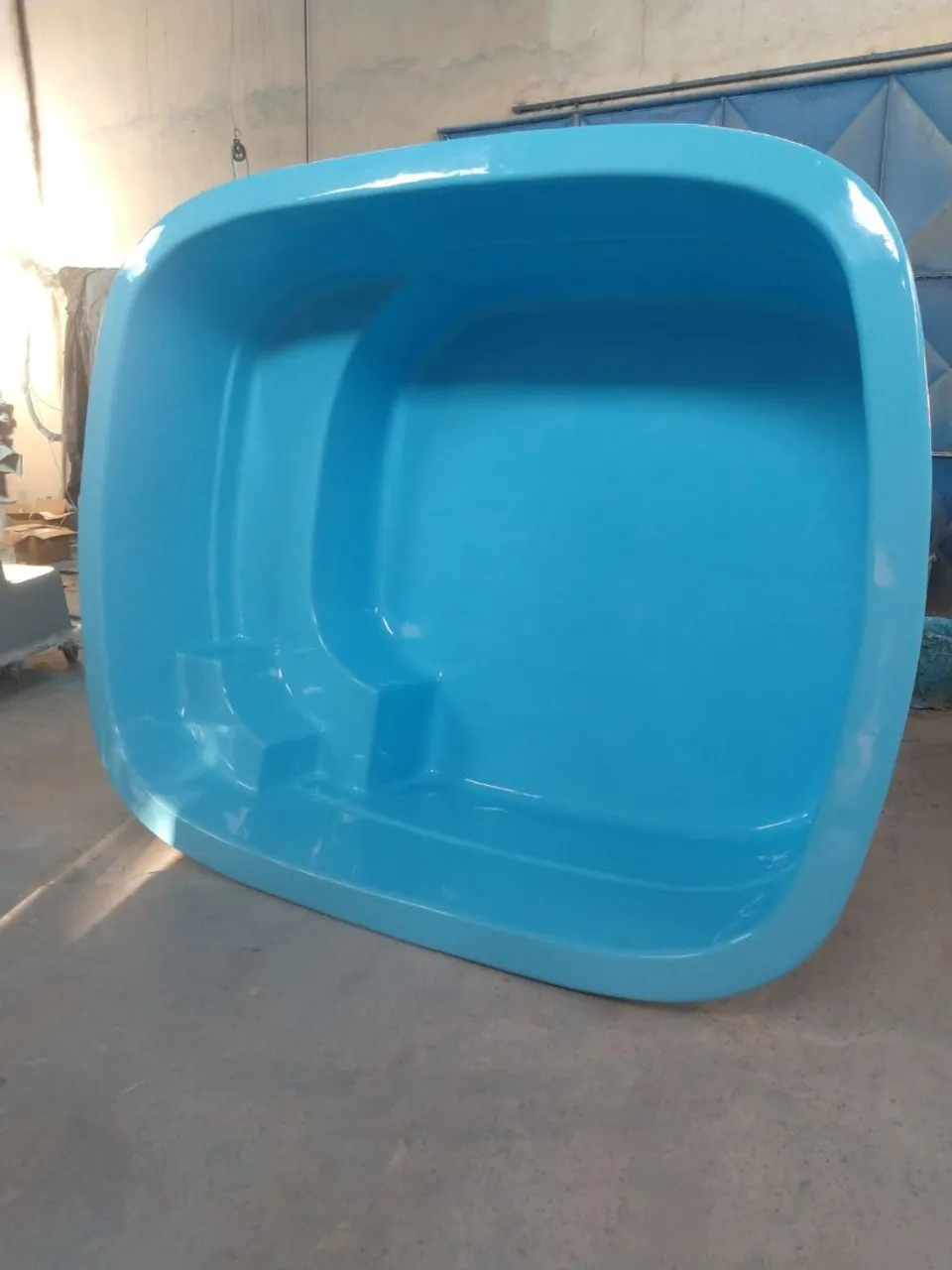 Piscina de Fibra Azul Brafibras®