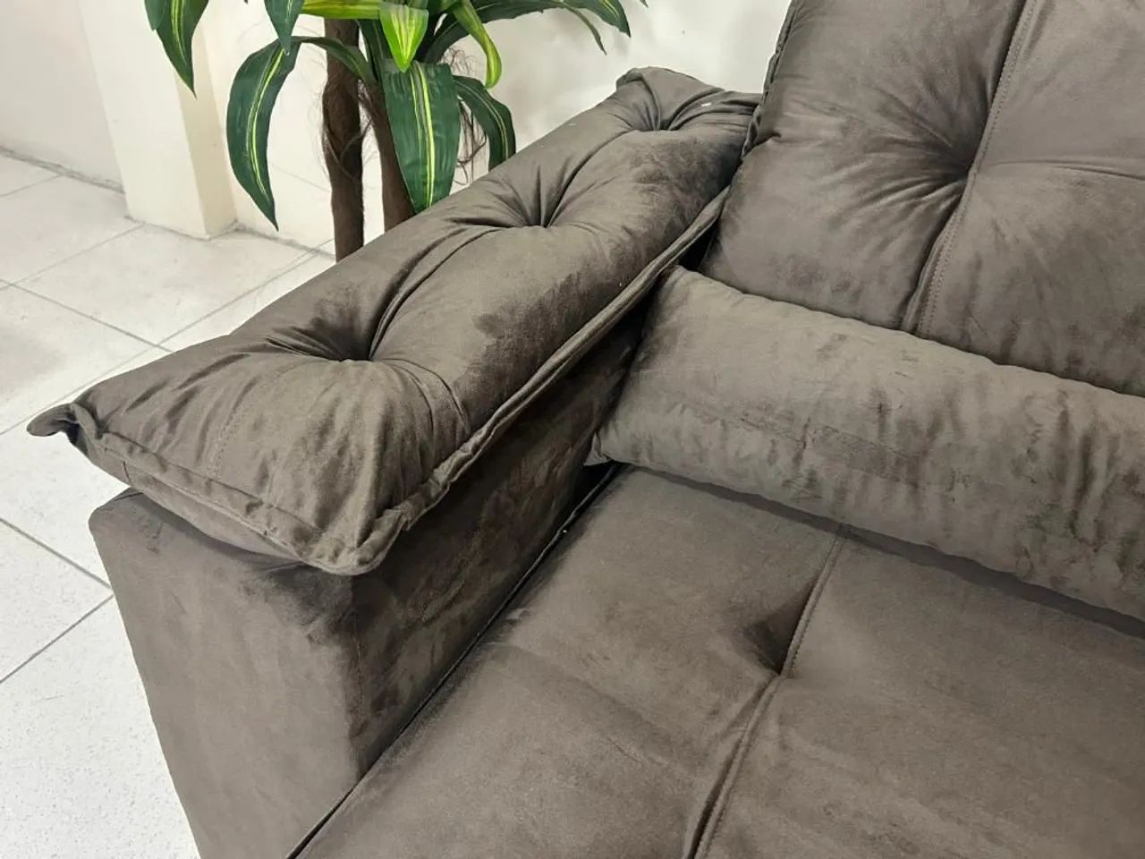 RECLINING EXTENDABLE SOFA 270 WIDTH THREE MODULES SUPER COMFORT!! 727LO965579523729282124