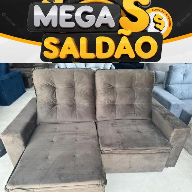 Sofa retratil e reclinavel  otima qualidade