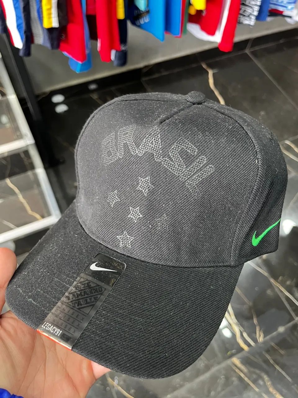 Boné Nike Brasil em alto relevo atacado 10 unidades  - Foto 4