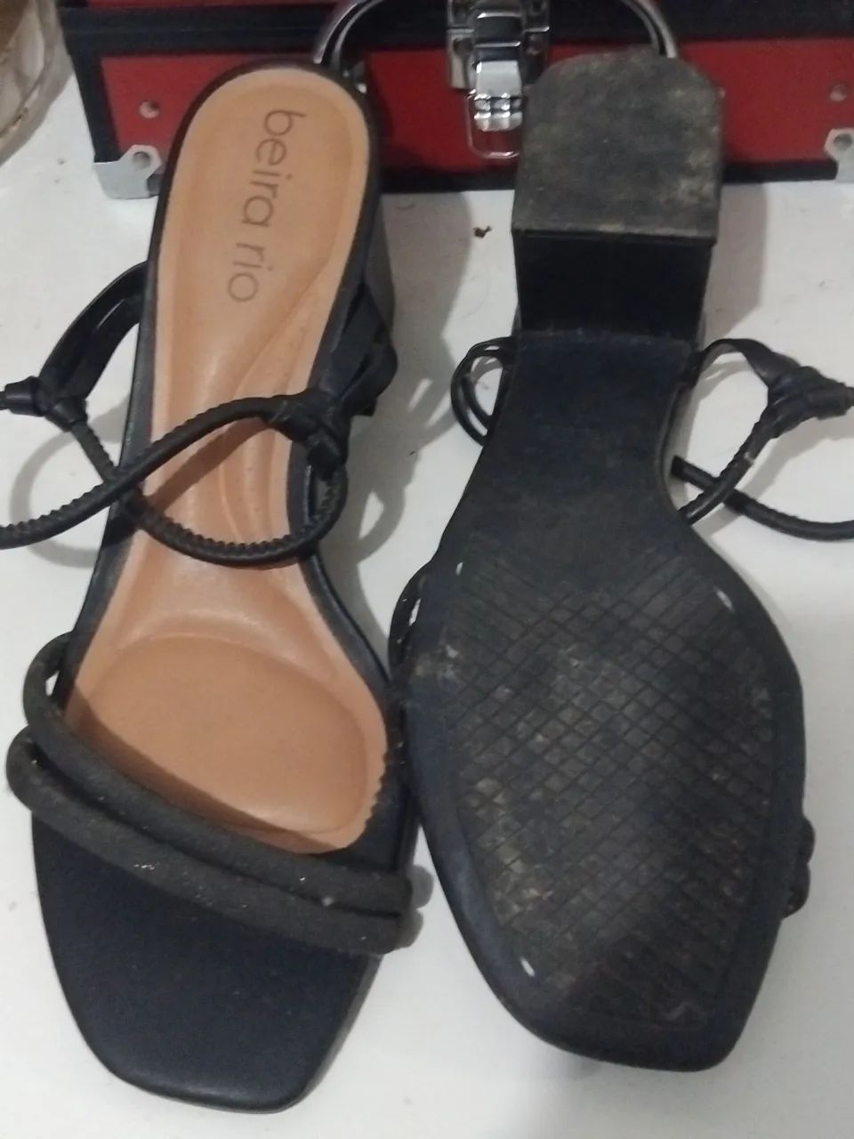 Sandalia preta - Foto 3