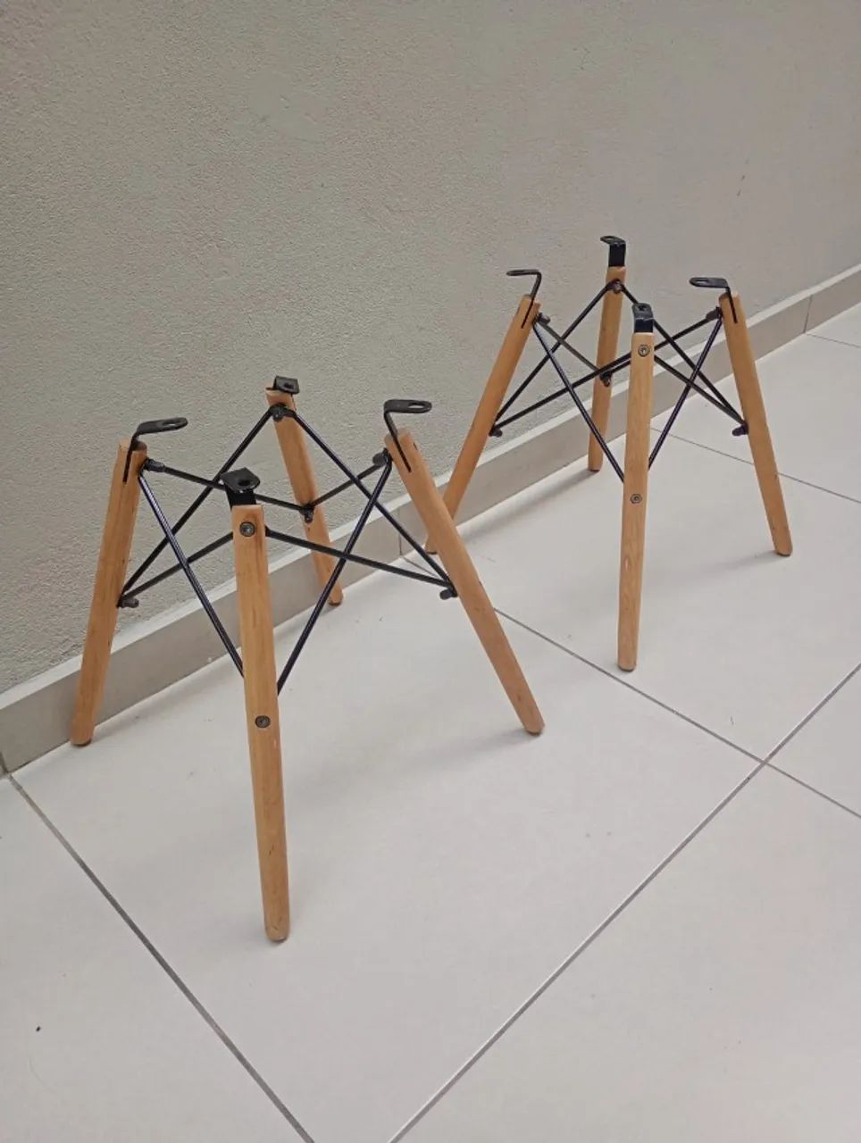 Pé de madeira para cadeira