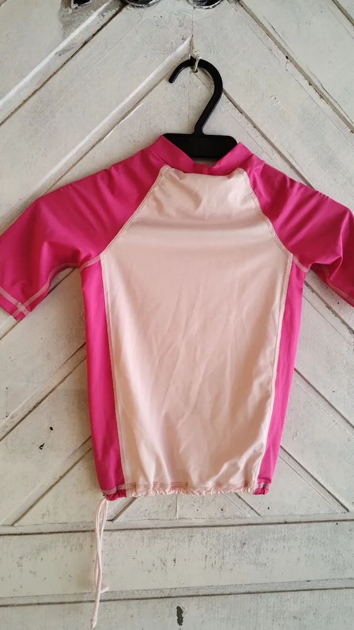 Camisa com proteção solar infantil  - Foto 5
