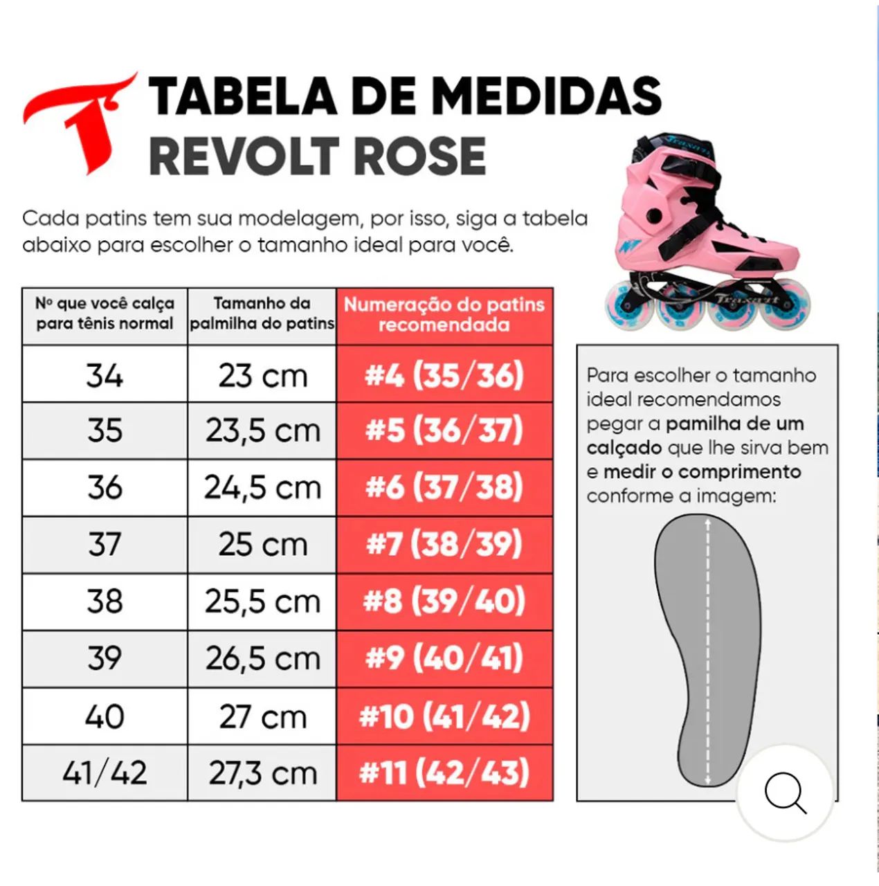 PATINS REVOLT ROSE - 80MM ABEC-9 - Foto 5