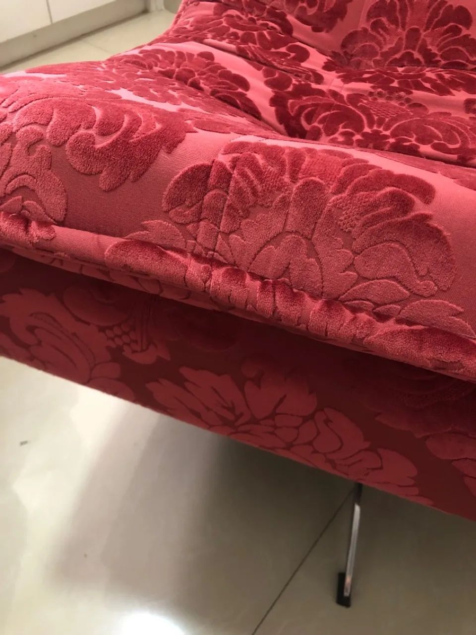 Poltrona Giratória Vermelha - Foto 5