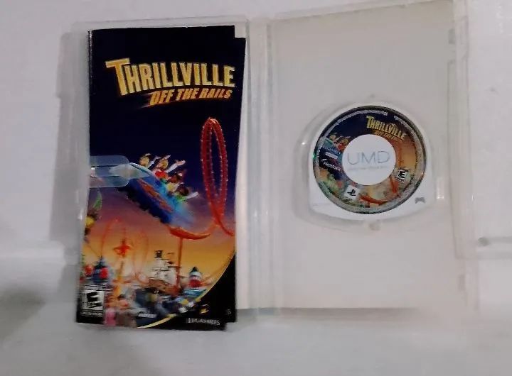 Jogo de PSP thrillville off the rails - Foto 2