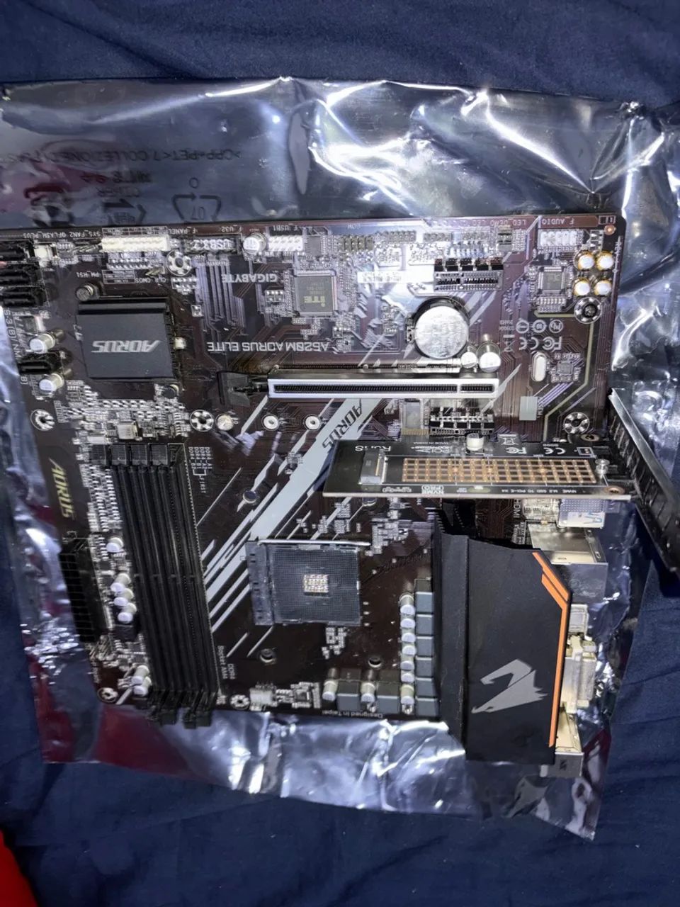Gigabyte Aorus A520M Elite Pro MATX, Placa Mãe, Placa mae.