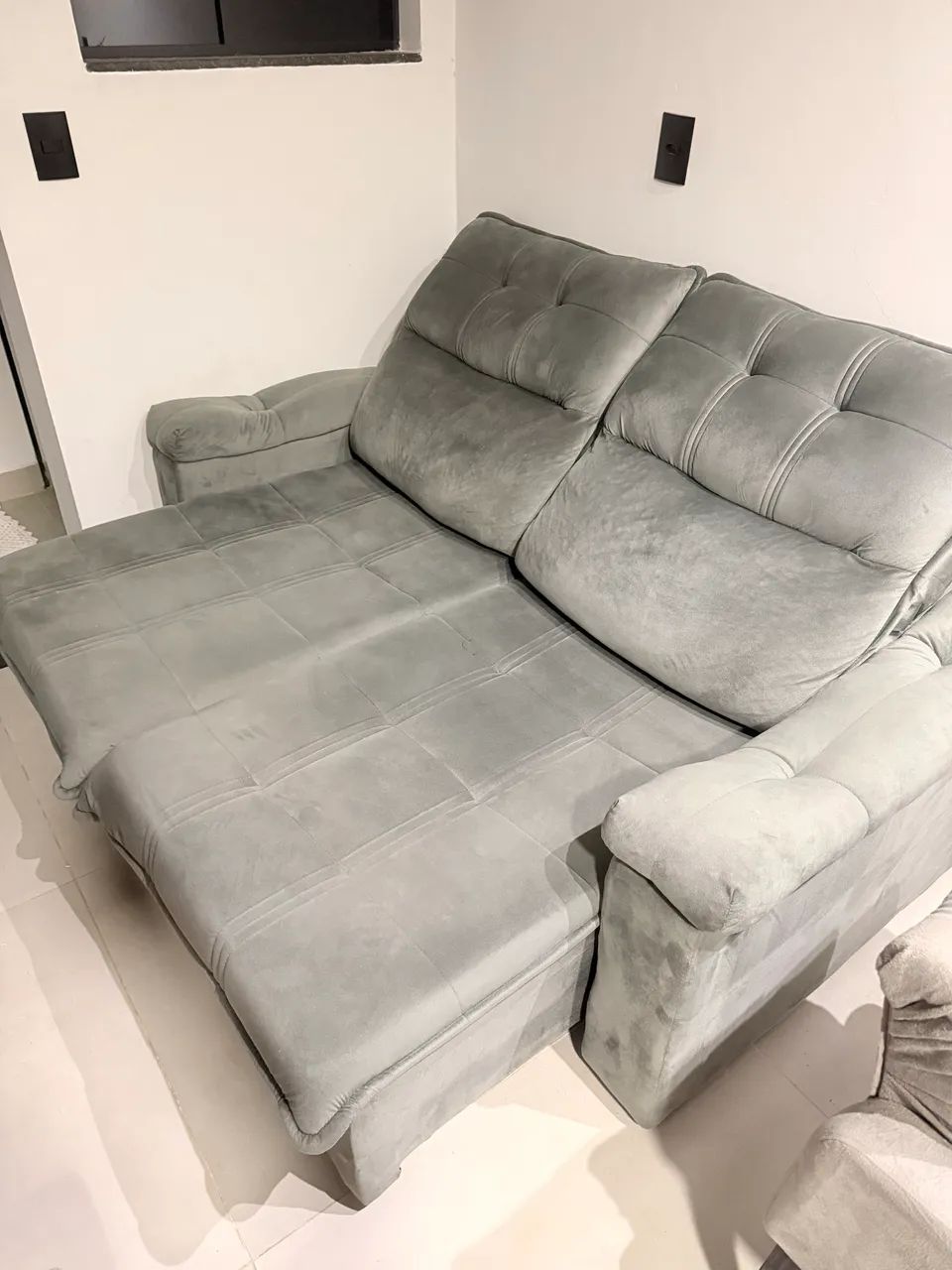 Sofá retrátil reclinável 64288688489729120
