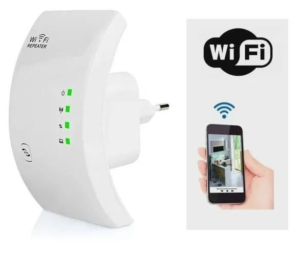 Repetidor De Sinal Wifi Expansor Roteador Wireless 300m Internet - Foto 3