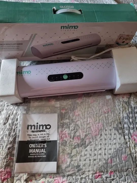 Laminadora Mimo Stamping 3 Aplicador De Efeitos Metalizados - Foto 3