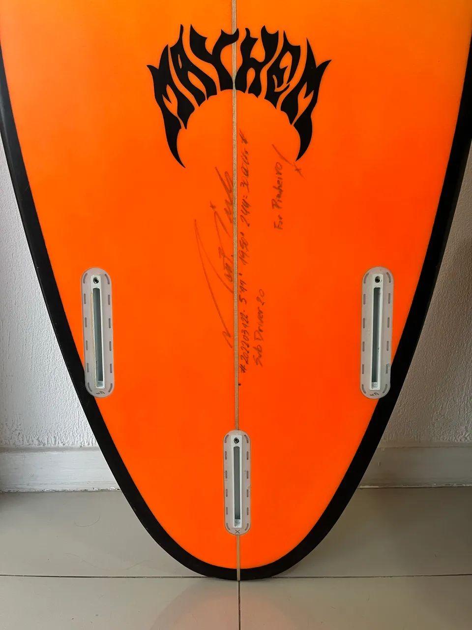 Prancha de surf Lost - Sub Driver 2.0 (FUTURES) - MUITO NOVA! - Foto 4