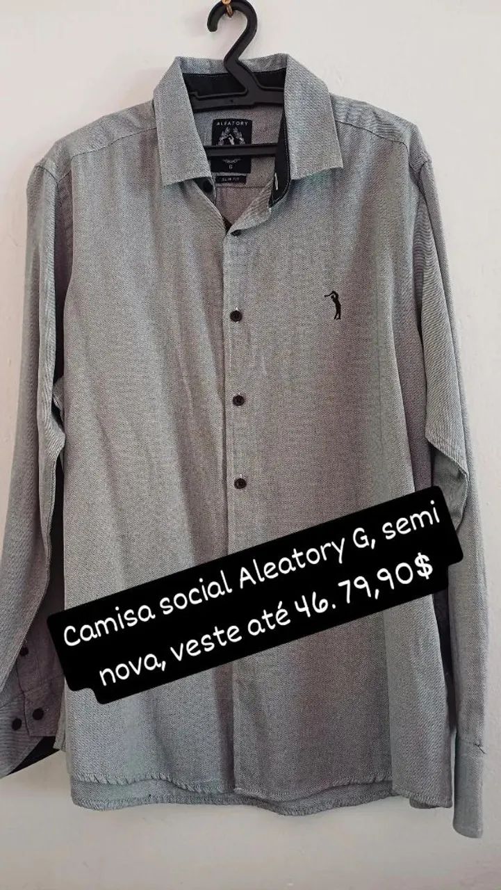 Camisa Social Masculina HIGHSTIL - Foto 5
