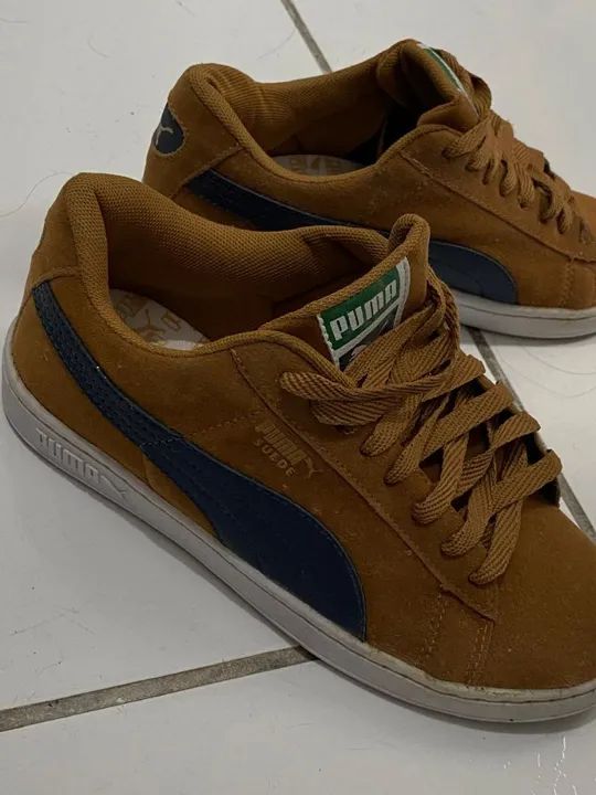 Tênis Puma Suede Marrom - Foto 2