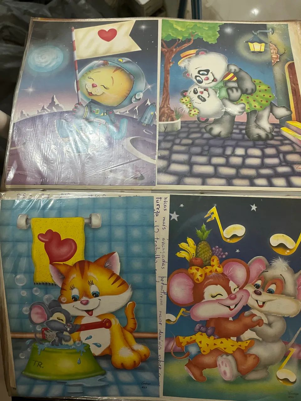 Papel de carta vintage 